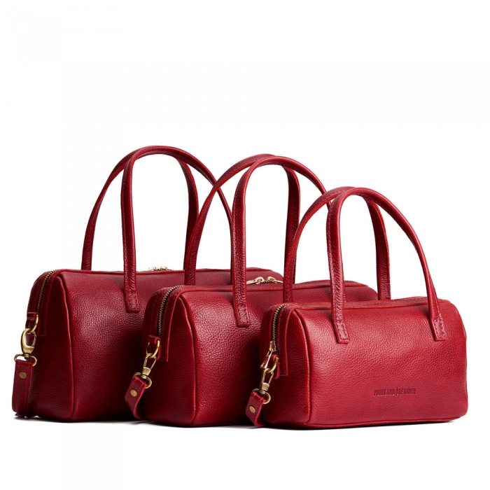 Portland Sloan Doctor Bag - Chili Red