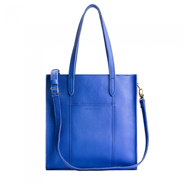 Portland Large Lola Zipper Crossbody Tote - Astro Blue