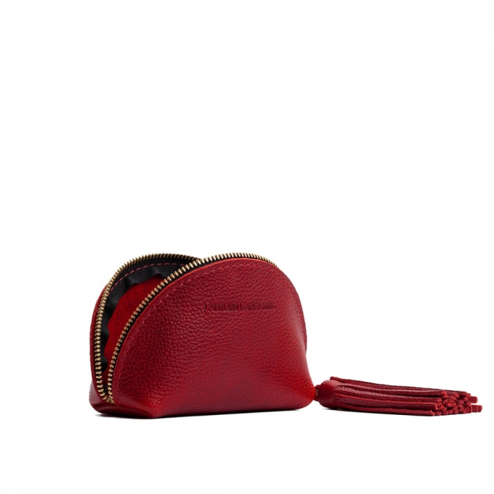 Portland Taco Tassel Pouch - Chili Red