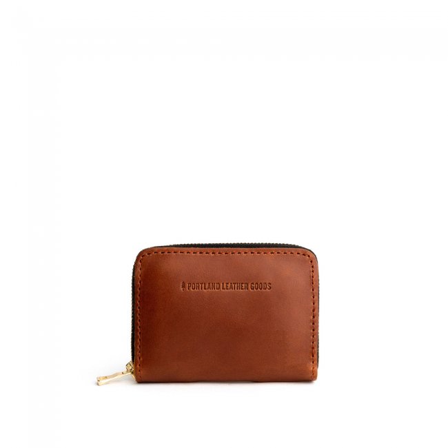 Portland Small Zip Wallet - Honey Portland Small Zip Wallet - Honey