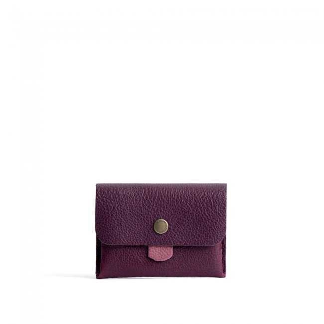 Portland Euro Wallet - Plum