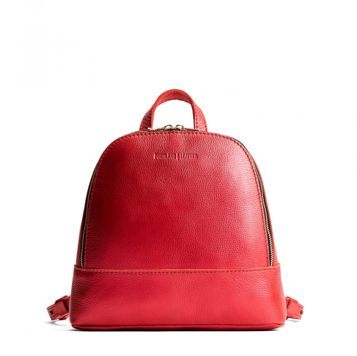 Portland Rue Convertible Backpack - Reba Red