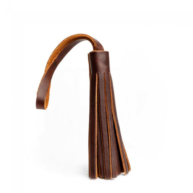 Portland Leather Tassel - Cognac
