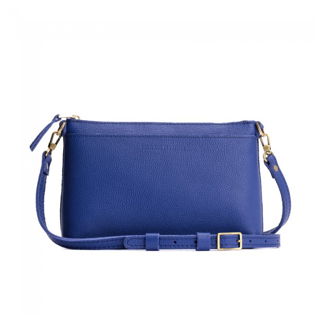 Portland Poppy Purse - Molino Blue