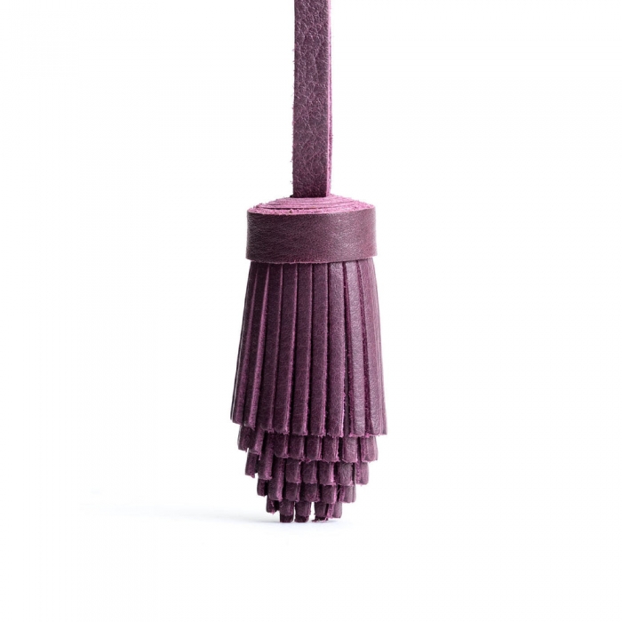 Portland Pom Tassel - Plum