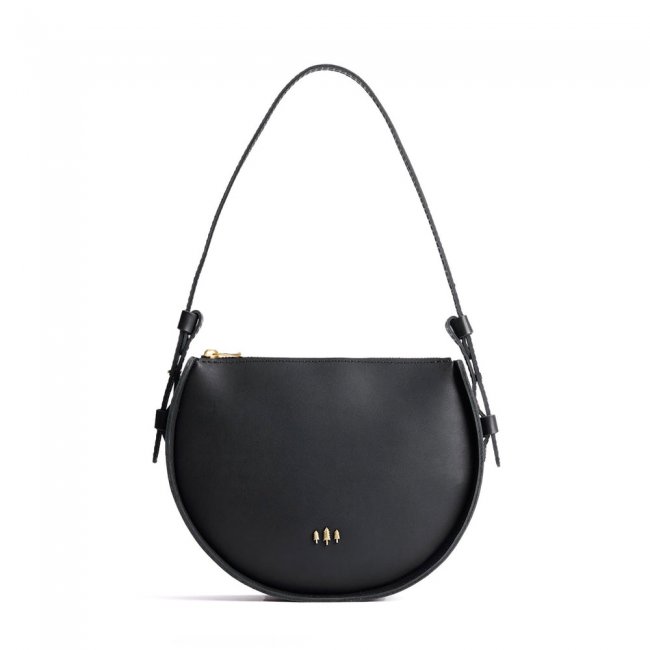 Portland Moon Shot Shoulder Bag - Black