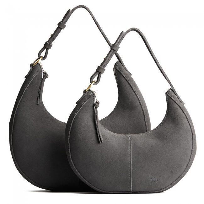 Portland Nora Shoulder Bag - Smoke Grey