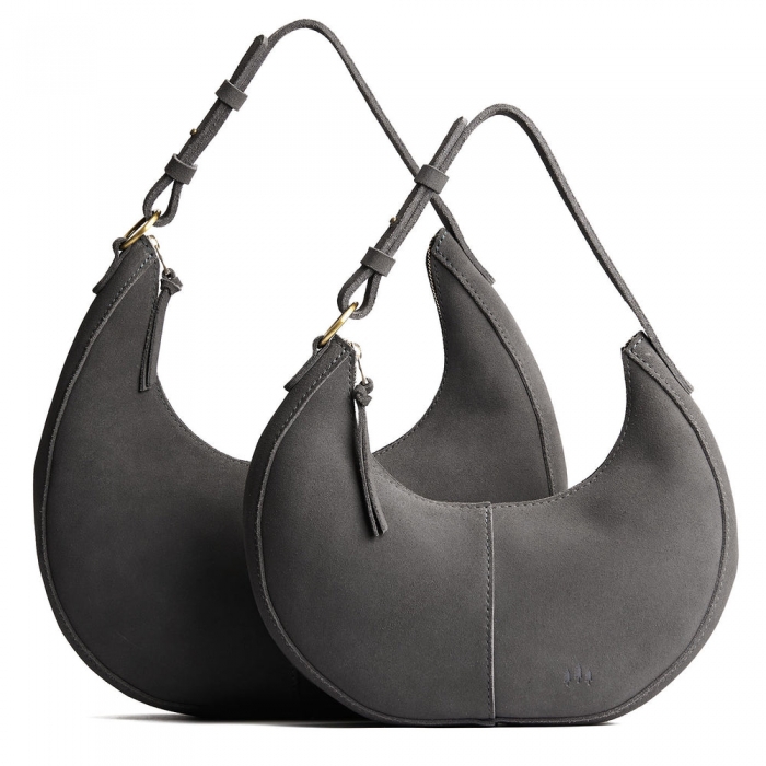 Portland Nora Shoulder Bag - Smoke Grey