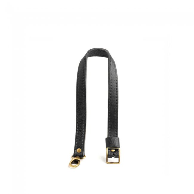 Portland Crossbody Strap Extender - Pebbled black