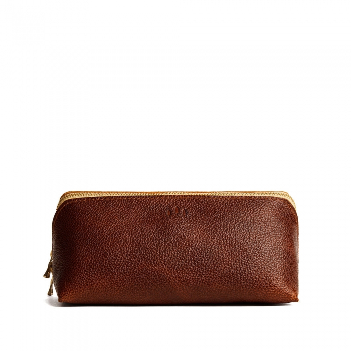 Portland Wide Mouth Pouch - Nutmeg