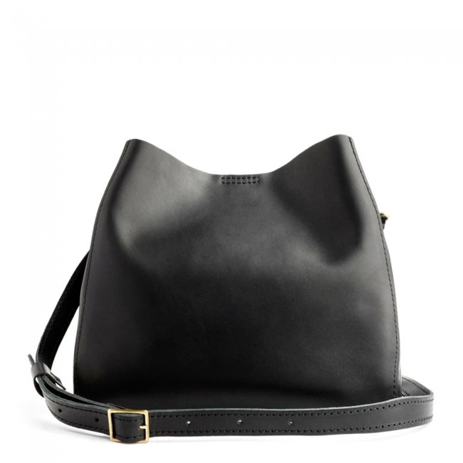 Portland Butterfly Bucket Bag - Black