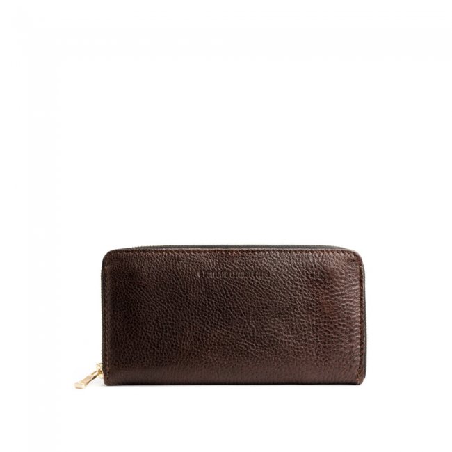 Portland Accordion Zip Wallet - Coldbrew