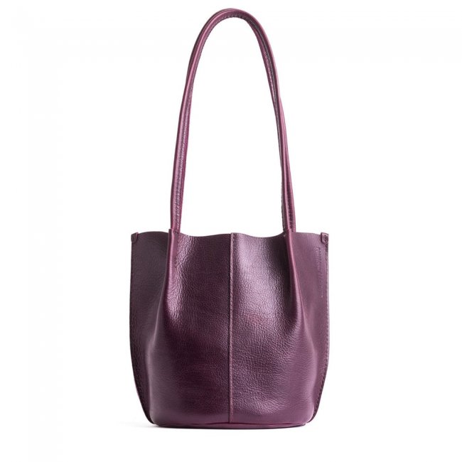 Portland Devan Bucket Tote - Plum