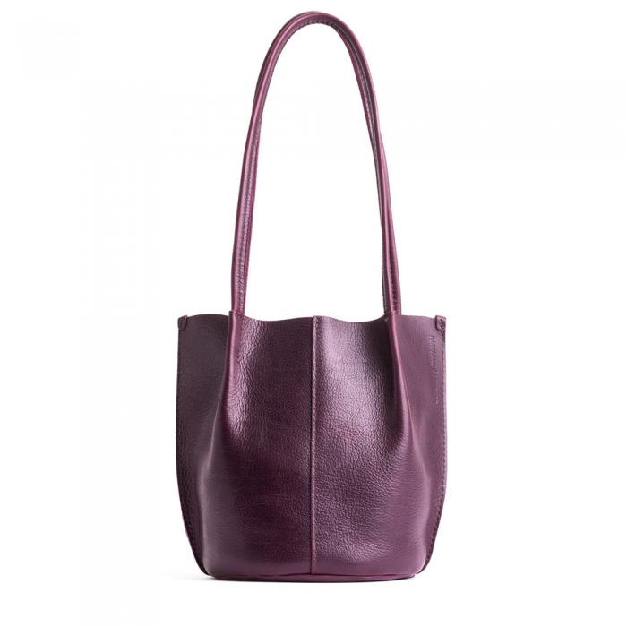 Portland Devan Bucket Tote - Plum