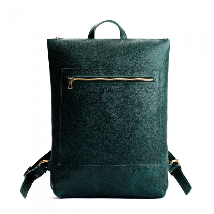 Portland Laptop Backpack - Forest Green