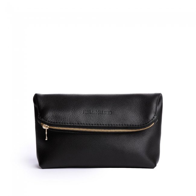 Portland Boogey Pouch - Pebbled black