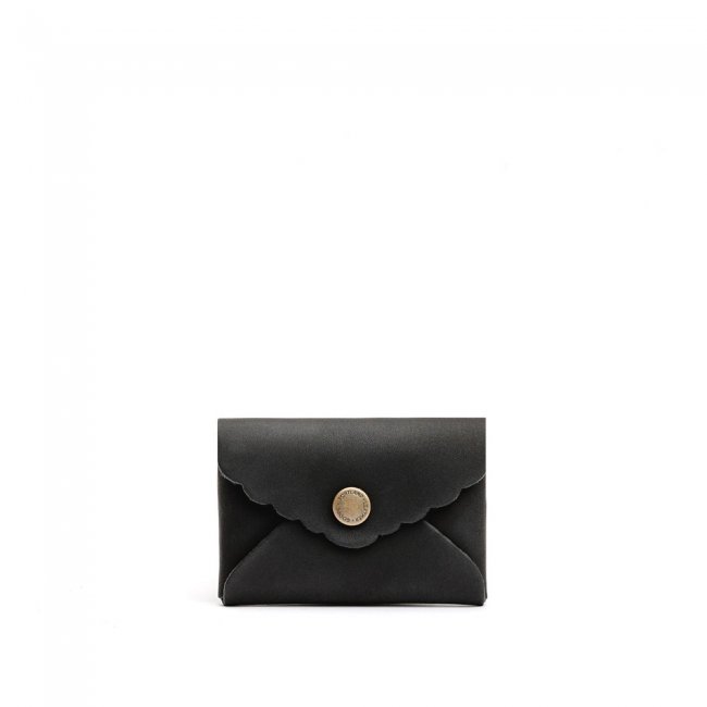 Portland Mini Daisy Wallet - Black
