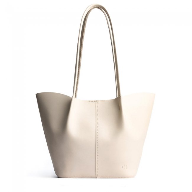 Portland Devan Bucket Tote - Bone