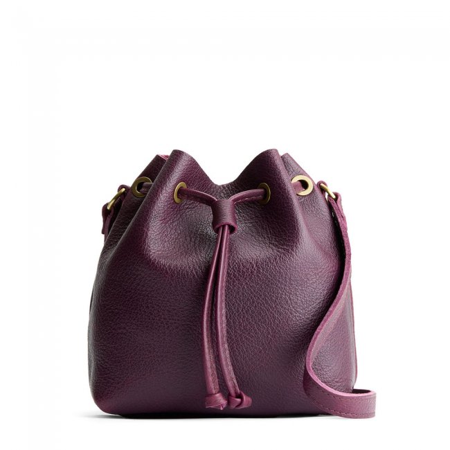 Portland Bucket Bag - Plum