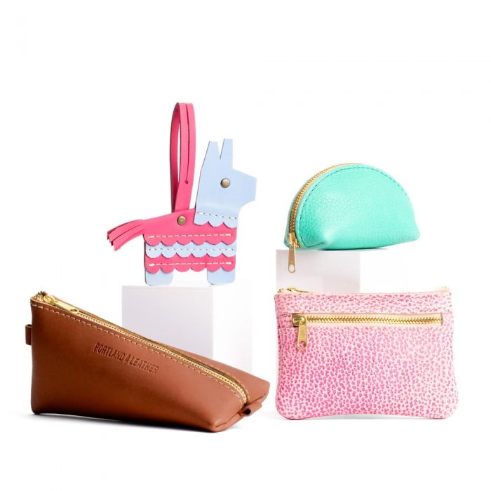 Portland Small Goods Mystery Box - 4 Small Leather Goods