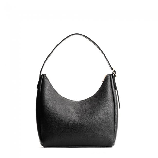 Portland Aspen Shoulder Bag - Pebbled black