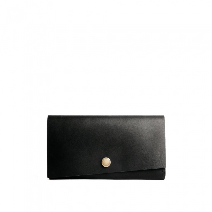 Portland Leather Rancher Wallet - Black