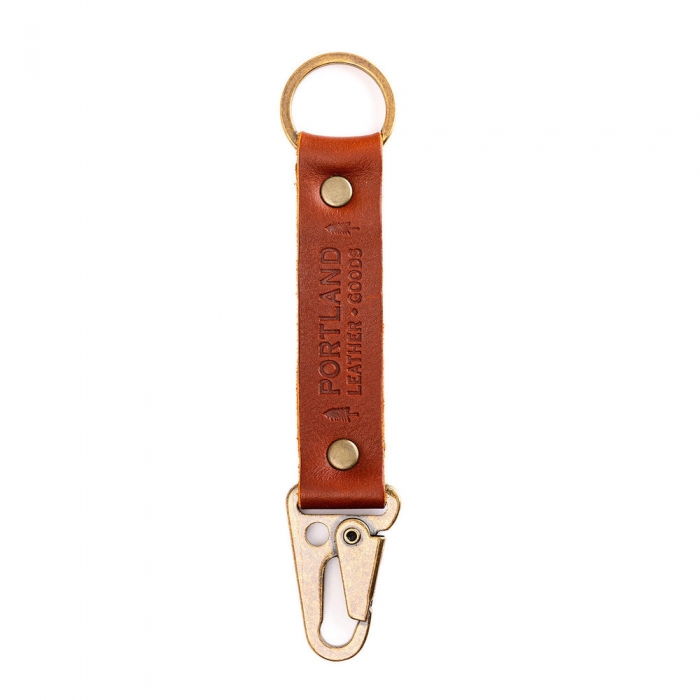 Portland PLG Keychain - Chestnut
