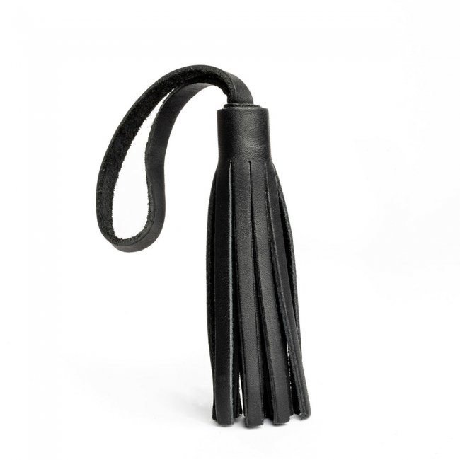 Portland Leather Tassel - Black