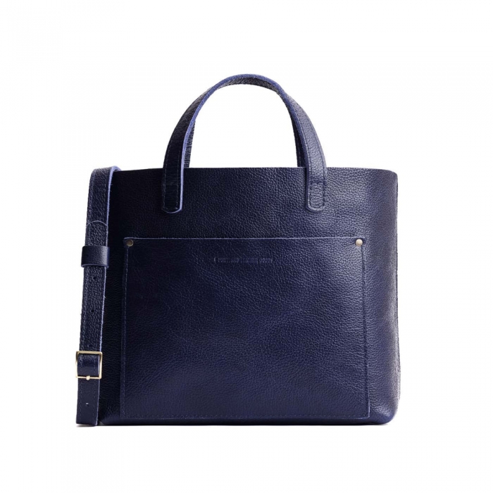 Portland Medium Crossbody Tote - Cobalt