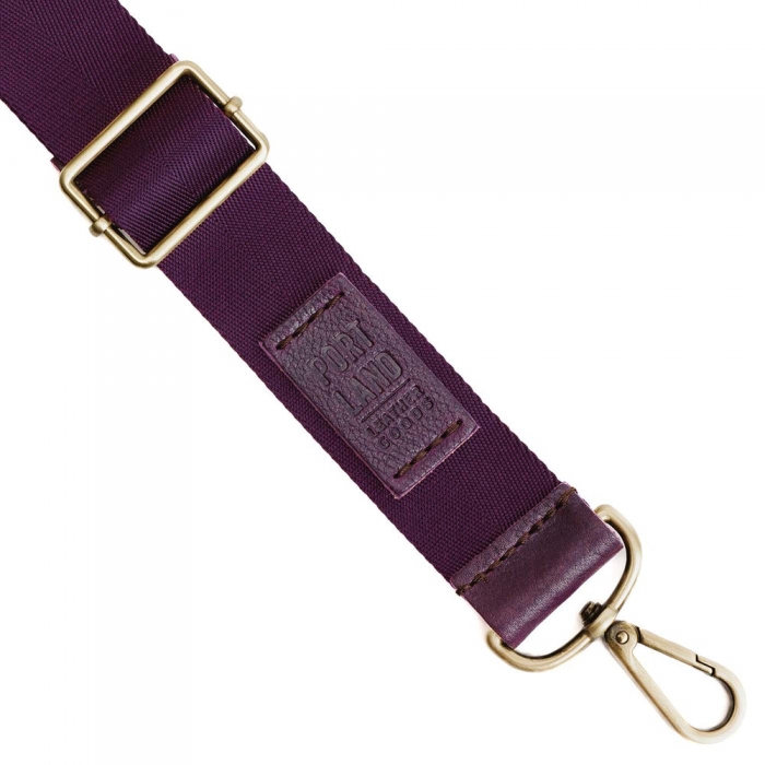 Portland Herringbone Strap - Plum