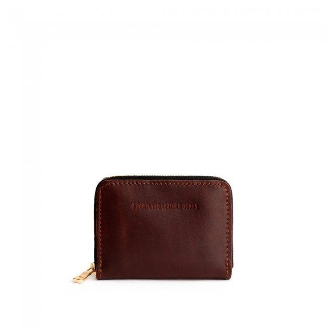 Portland Small Zip Wallet - Cognac Portland Small Zip Wallet - Cognac