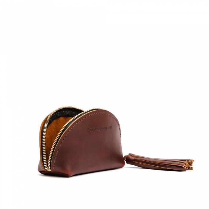 Portland Taco Tassel Pouch - Cognac