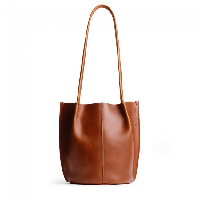 Portland Devan Bucket Tote - Madrone