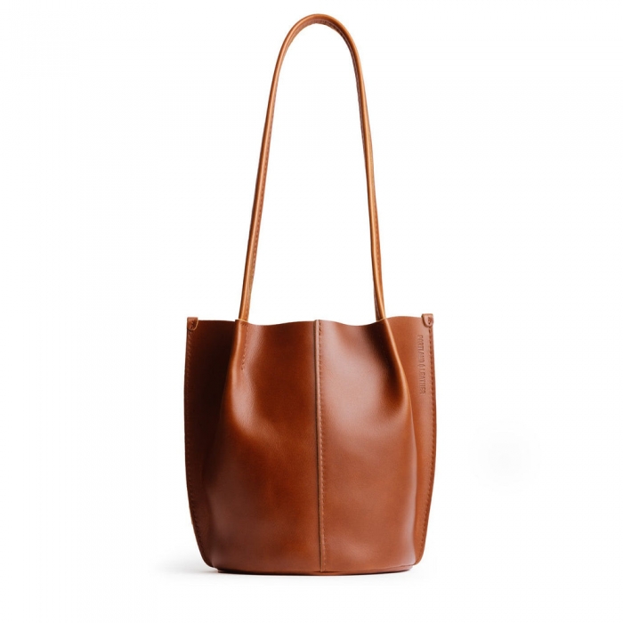 Portland Devan Bucket Tote - Madrone