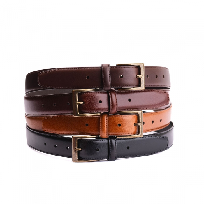 Portland Legacy Leather Belt - Black