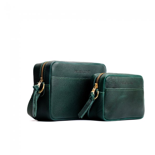 Portland Camera Bag Purse - Forest Green