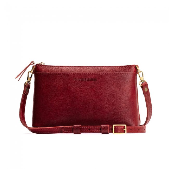 Portland Poppy Purse - Chili Red