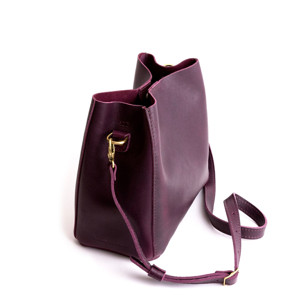 Portland Butterfly Bucket Bag - Plum