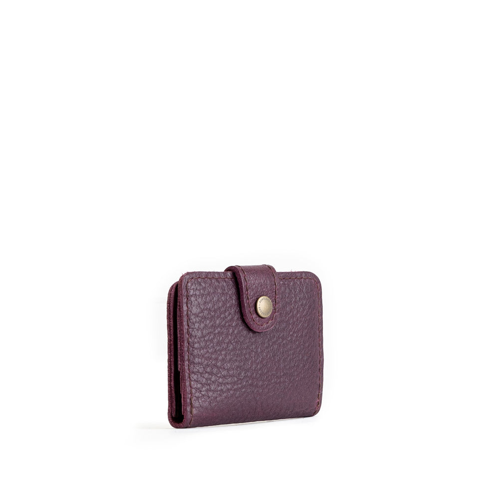 Portland Mini Bifold Wallet - Plum