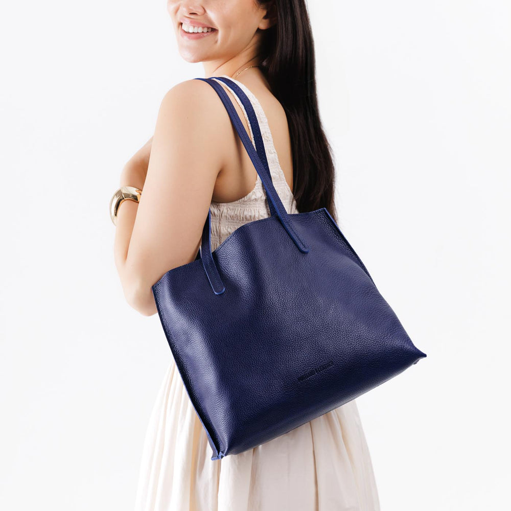 Portland August Tote - Cobalt