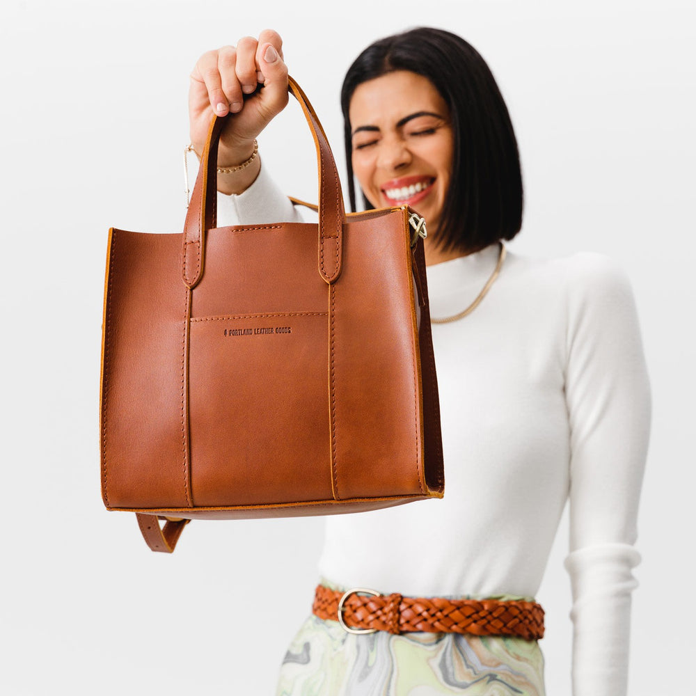 Portland Lola Crossbody Tote - Honey
