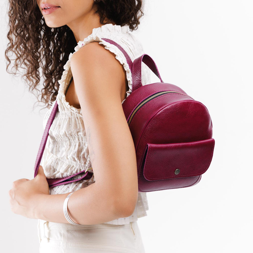 Portland Snap Mini Backpack - Orchid
