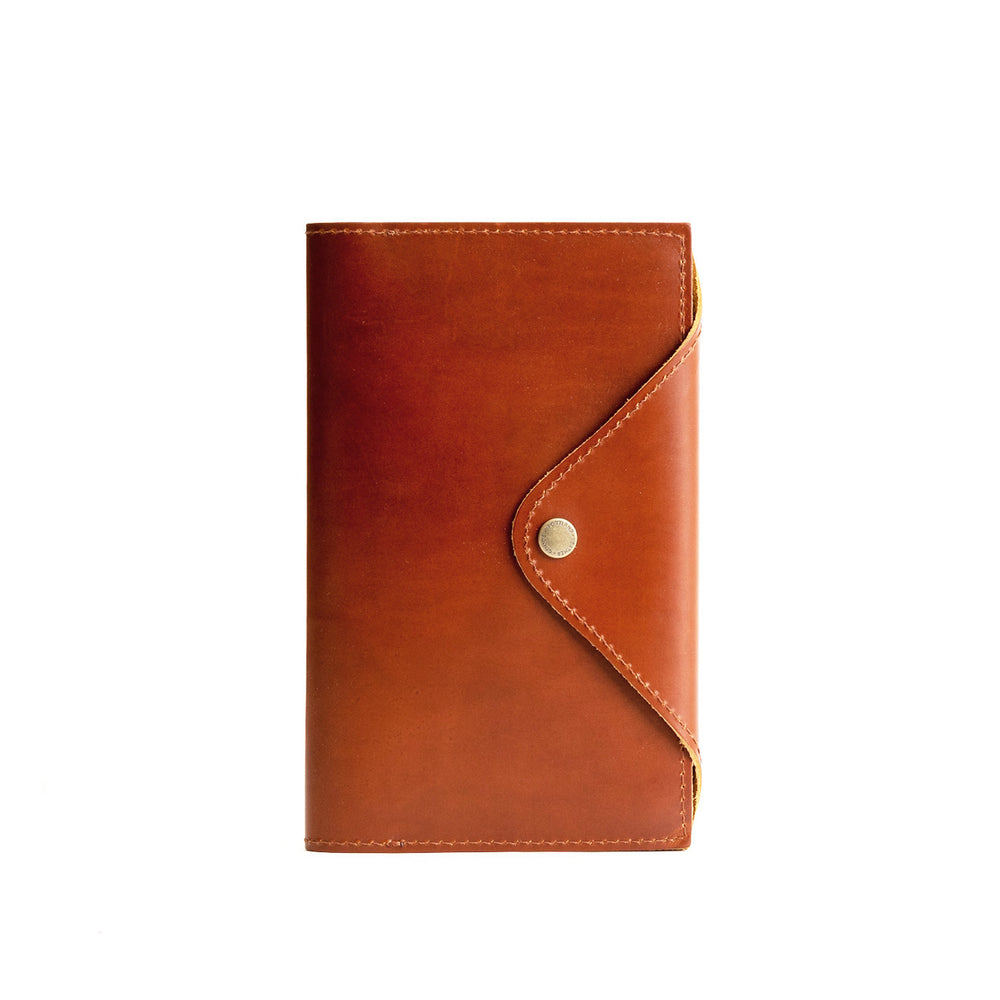 Portland Leather Snap Journal - Madrone