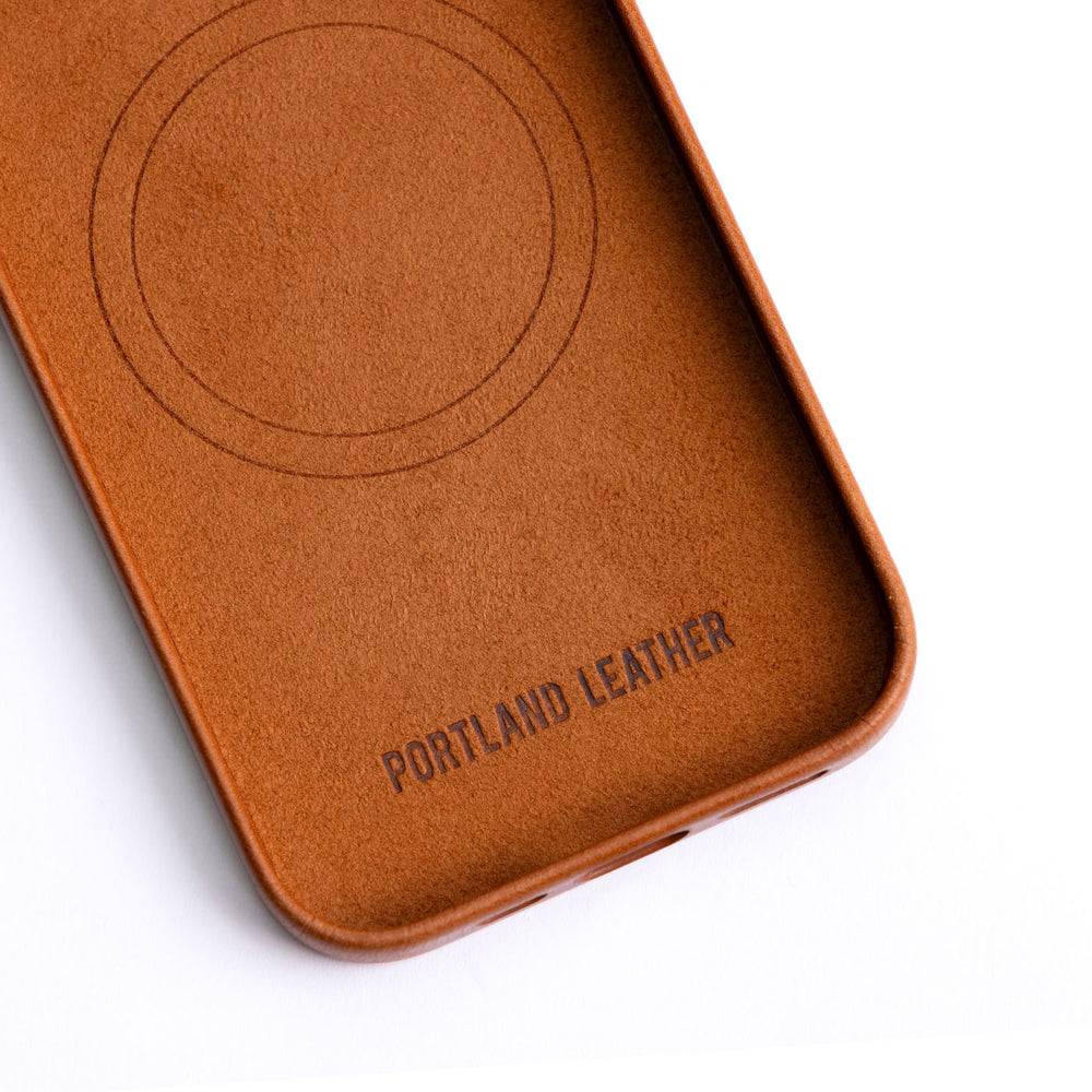 Portland Leather iPhone Case - Sienna