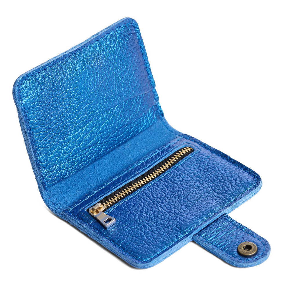 Portland Mini Bifold Wallet - Comet Blue