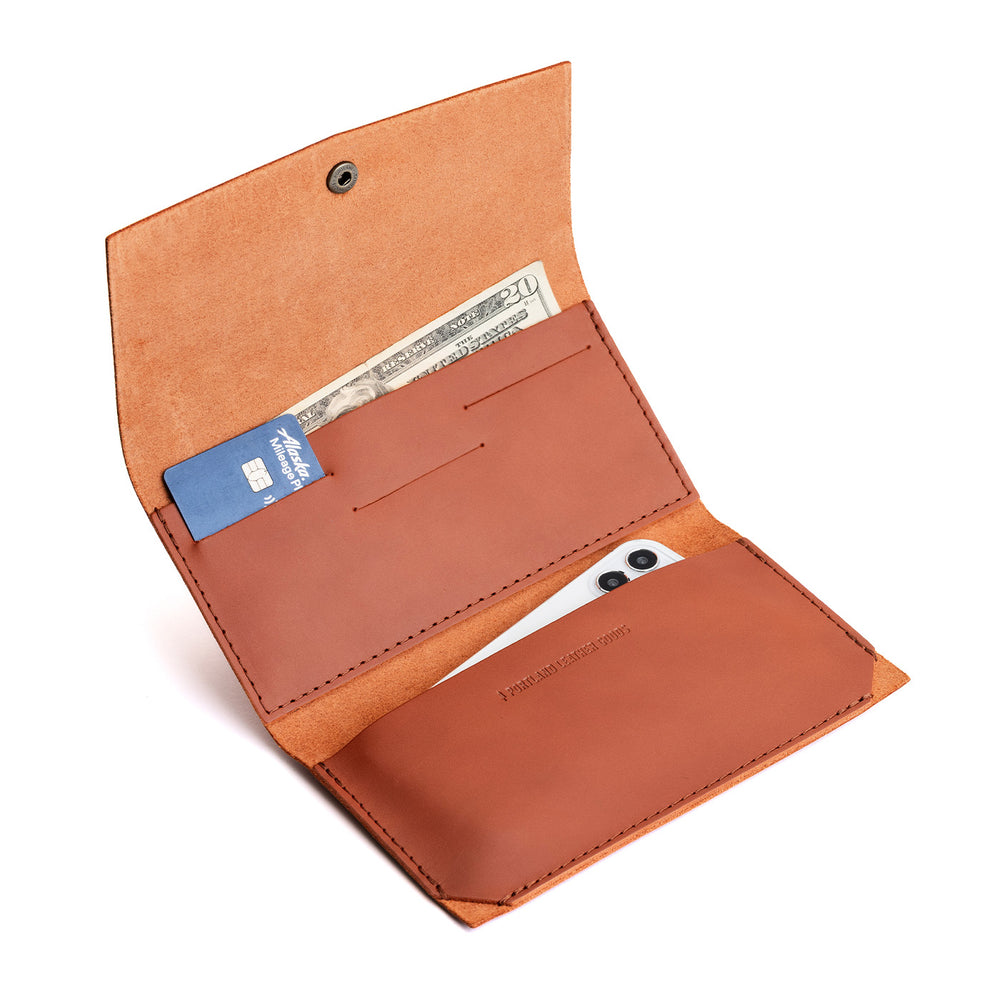 Portland Leather Rancher Wallet - Clownfish