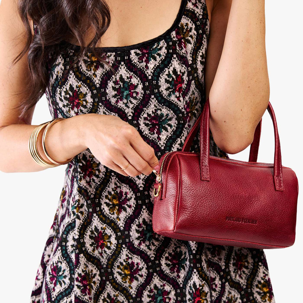 Portland Sloan Doctor Bag - Chili Red