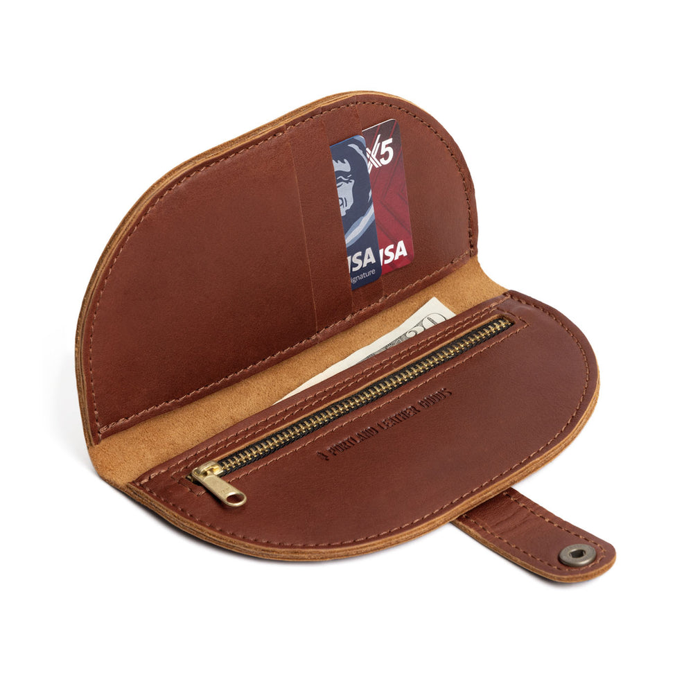 Portland Quesadilla Wallet - Chestnut