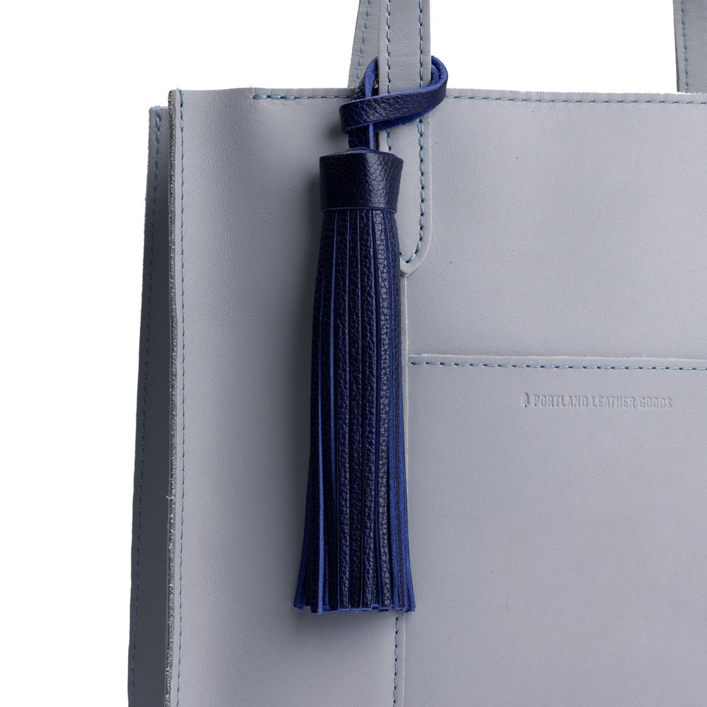 Portland Leather Tassel - Cobalt