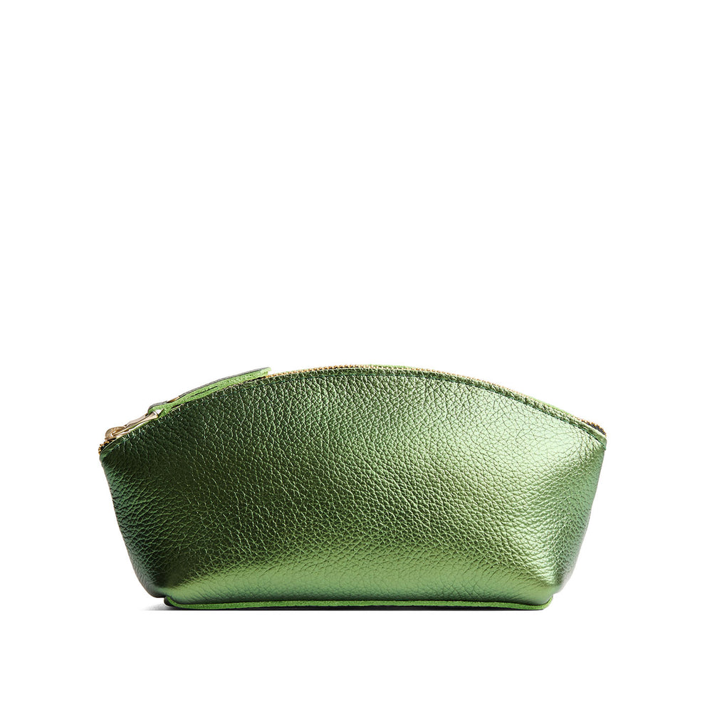Portland Eclipse Makeup Bag - Metallic Greench